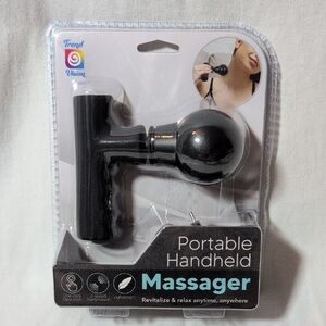Black Portable Handheld Massager